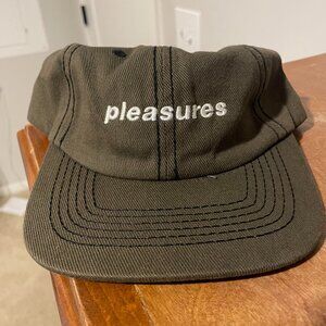 PLEASURES 6 panel cap